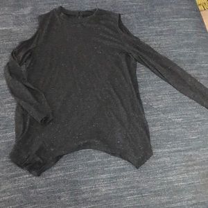 Long sleeve black top